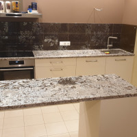 Stone kitchen surfaces